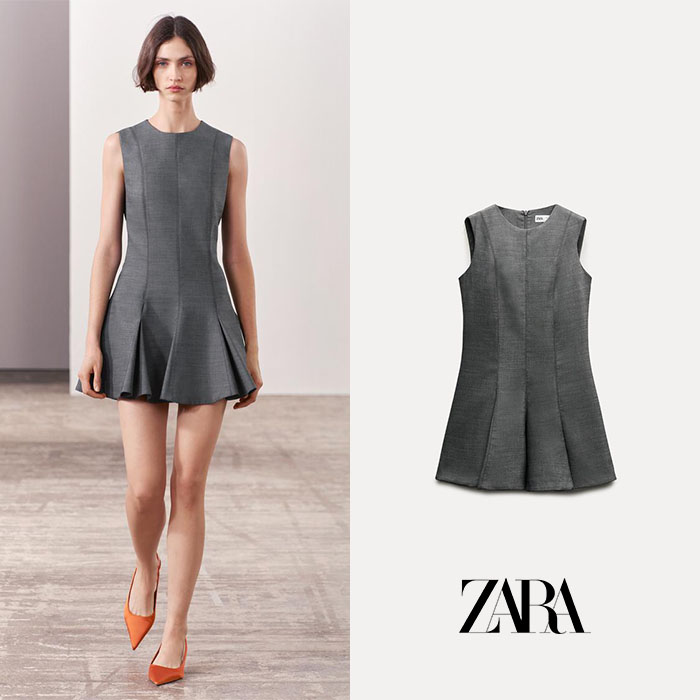ZARA 자라 ZW 컬렉션 스케이터 드레스 2752/028