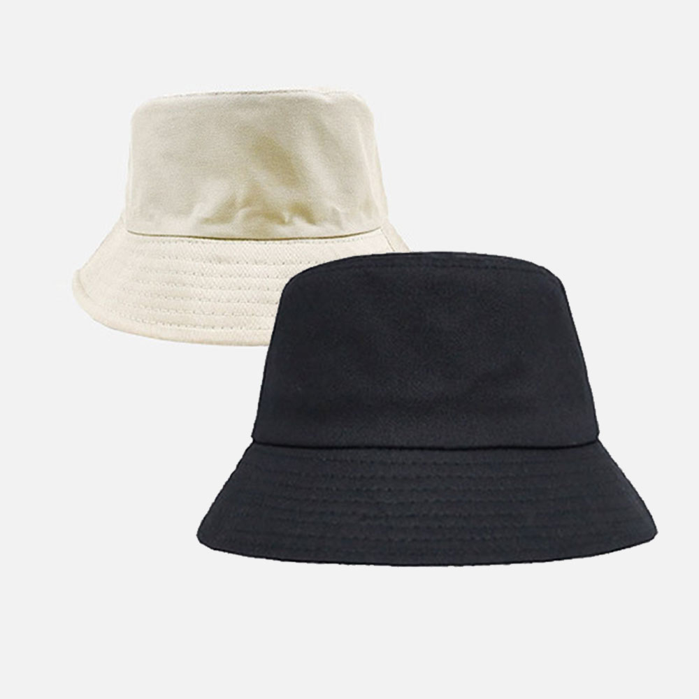 [국내발송] 무지 버킷햇 봄여름용 벙거지 모자 데일리 모자